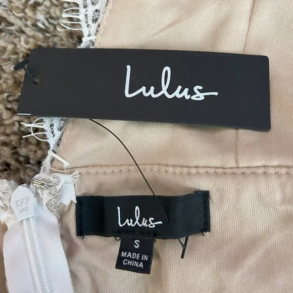 Lulu's Cream Lace Jumpsuit - Picture 4 of 6